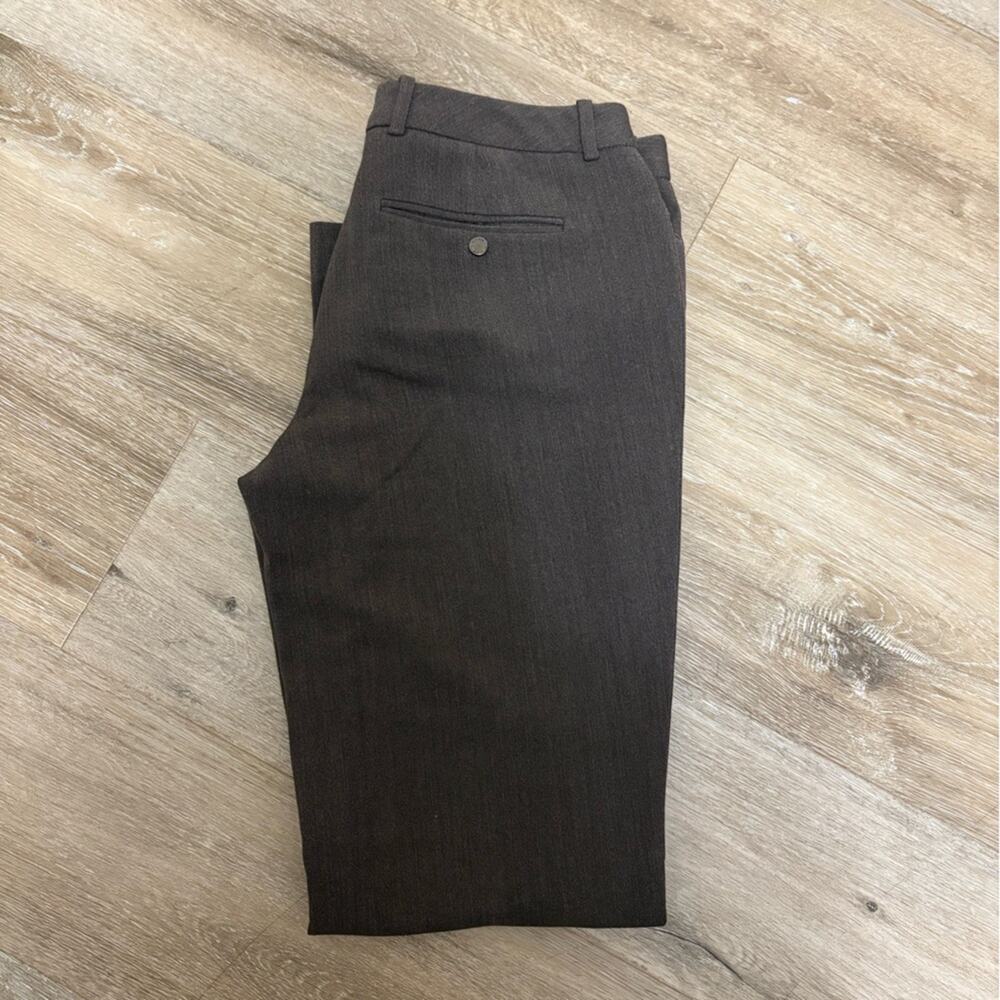 Calvin Klein Women’s Brown Modern Fit Straight-Leg Dress Pants  Size 6